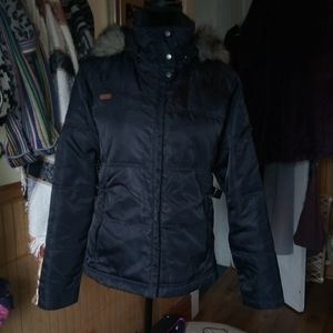 Columbia Faux Fur Hooded Coat